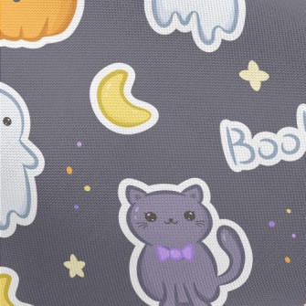 Super Cute Halloween Pumpkin Pongee