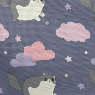 Kitten On The Cloud Pongee