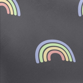 Simple Colorful Rainbow Pongee