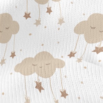 Clouds Dotted With Falling Sta Stretch Jersey