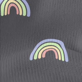 Simple Colorful Rainbow Stretch Jersey