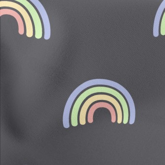 Simple Colorful Rainbow Lightweight Cotton Poplin