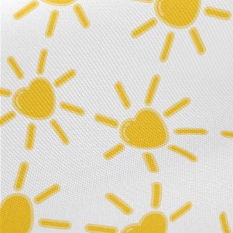 Cute Love Sun Midweight Cotton Poplin