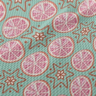 Sweet And Juicy Grapefruit Birdseye Piqué