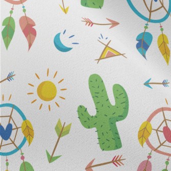 Colorful Dream Catcher With Ar Chiffon