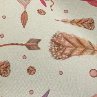 Art Watercolor Arrow History Chiffon