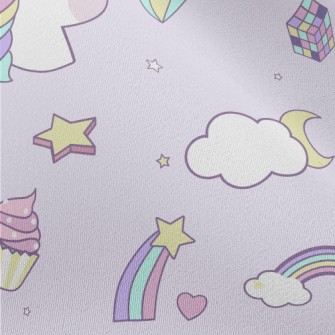 Colored Diamond Unicorn Chiffon