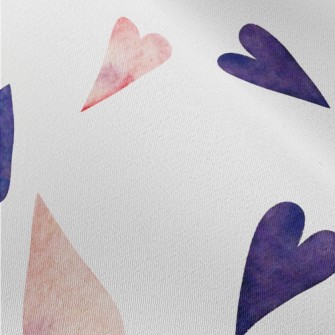 Watercolor Heart Perfume Chiffon