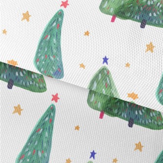 Cute Style Christmas Tree Waterproof Oxford