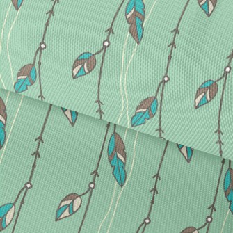 Long Feather Pendant Waterproof Oxford