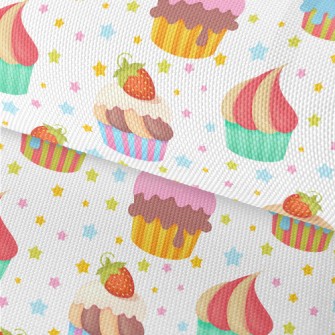 Colorfully Decorated Cupcakes Waterproof Oxford