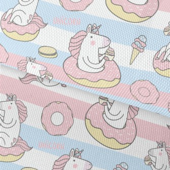 Cute Greedy Unicorn Waterproof Oxford