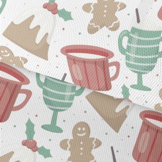 Gingerbread Cookies With Cup Waterproof Oxford