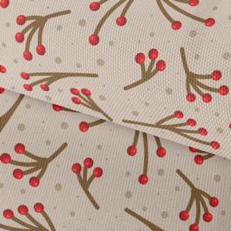 Small Berry Branch Waterproof Oxford