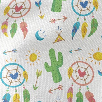 Colorful Dream Catcher With Ar Waterproof Canvas