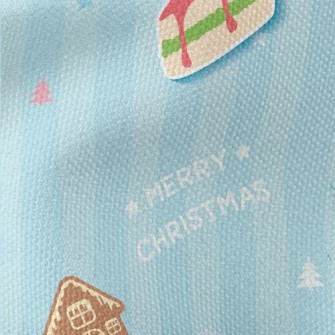 Christmas Snack Party Waterproof Canvas