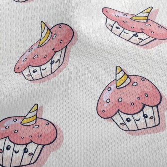 Special Shape Cake Athletic Mesh Flat Back