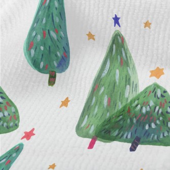 Cute Style Christmas Tree Terry