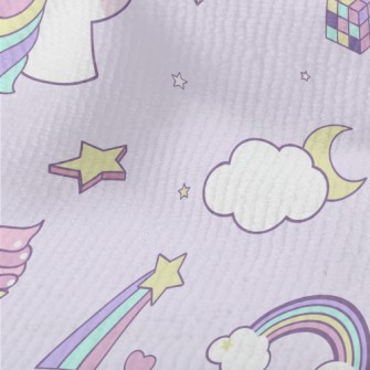 Colored Diamond Unicorn Terry