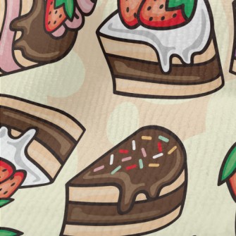 Strawberry Chocolate Cake Terry