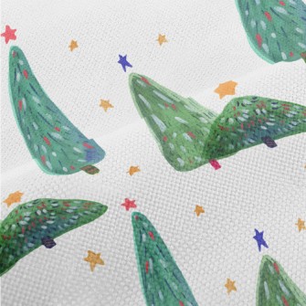 Cute Style Christmas Tree Performance Linen