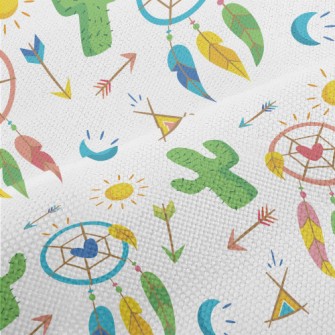 Colorful Dream Catcher With Ar Performance Linen