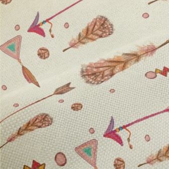 Art Watercolor Arrow History Performance Linen