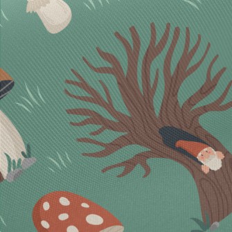 Mushroom Village Elf Twill