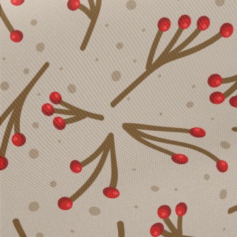 Small Berry Branch Twill