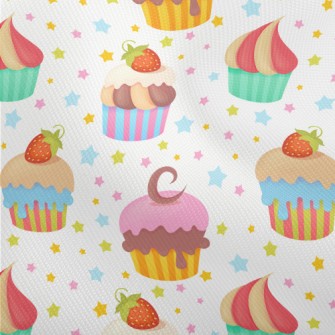 Colorfully Decorated Cupcakes Dobby