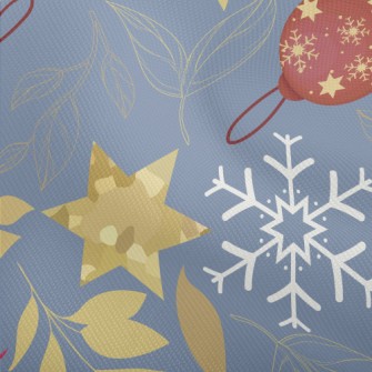 Snowflake Gold Star Decoration Dobby