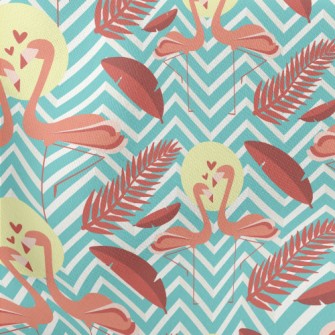 Flamingo In Love Stretch Ponte