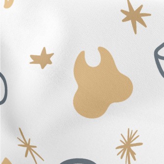 Gold Teeth Skull Stretch Ponte