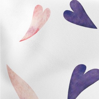 Watercolor Heart Perfume Stretch Ponte