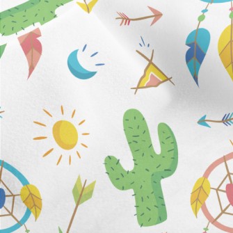 Colorful Dream Catcher With Ar Micro Fleece