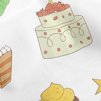 Various Celebration Cakes Micro Fleece