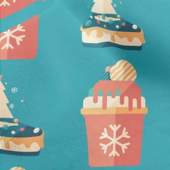 Christmas Tree Cake Micro Fleece