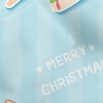 Christmas Snack Party Micro Fleece