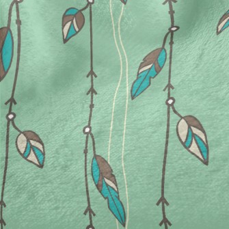 Long Feather Pendant Minky