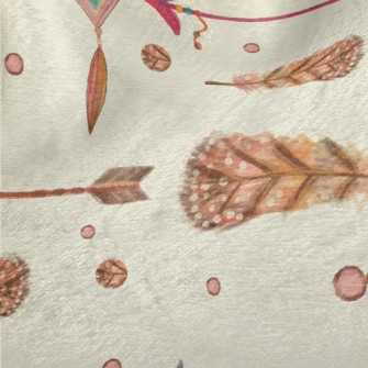 Art Watercolor Arrow History Minky