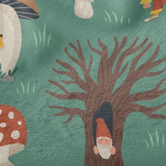 Mushroom Village Elf Minky