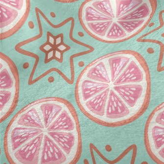 Sweet And Juicy Grapefruit Minky