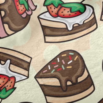 Strawberry Chocolate Cake Minky