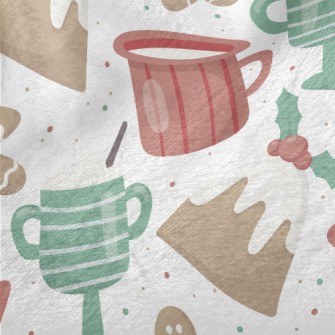 Gingerbread Cookies With Cup Minky