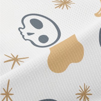 Gold Teeth Skull Piqué
