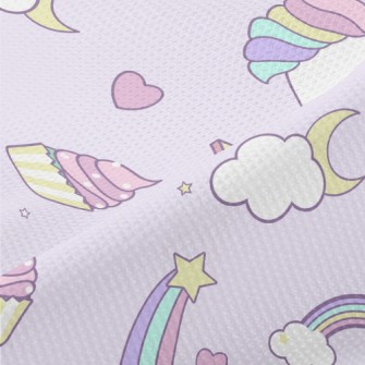 Colored Diamond Unicorn Piqué