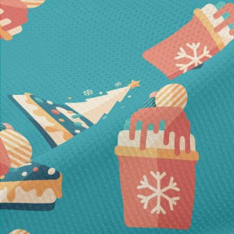 Christmas Tree Cake Piqué