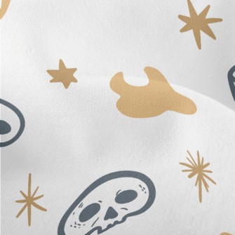 Gold Teeth Skull Lightweight Performance Linen