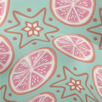 Sweet And Juicy Grapefruit Lightweight Performance Linen