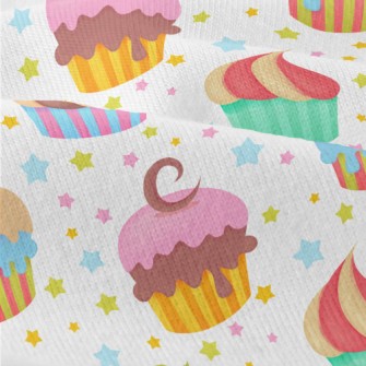 Colorfully Decorated Cupcakes Modern Jersey